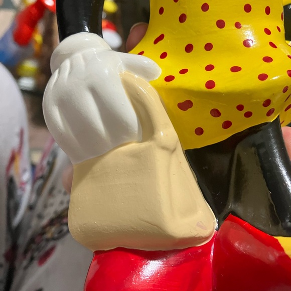 Walt Disney Mickey & Minnie Hand Painted Ceramic Set! Magical Find! ✨ VTG 1970s - Picture 5 of 5